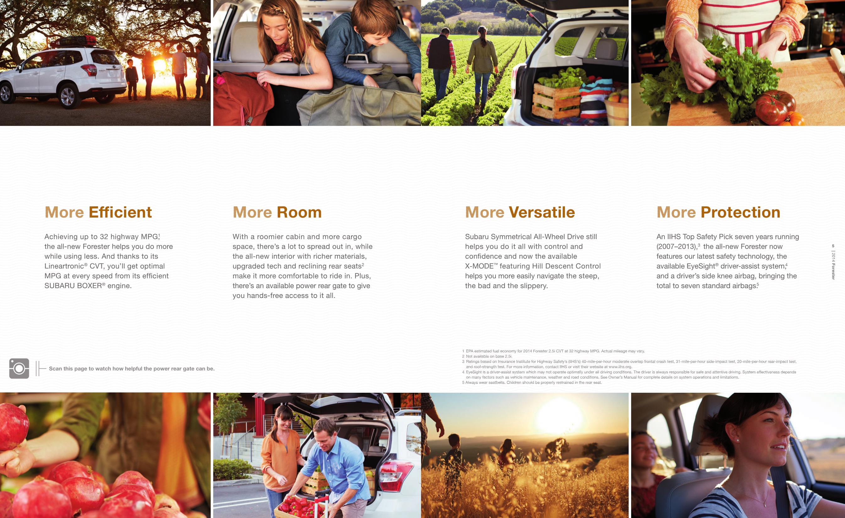 2014 Subaru Forester Brochure Page 16
